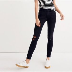 Madewell High Riser skinny jeans
